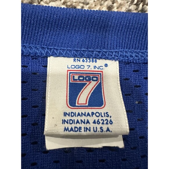 Vintage 90s Seattle Seahawks Logo 7 #89 Jersey Large 46-48 Official Licensed - Picture 4 of 7